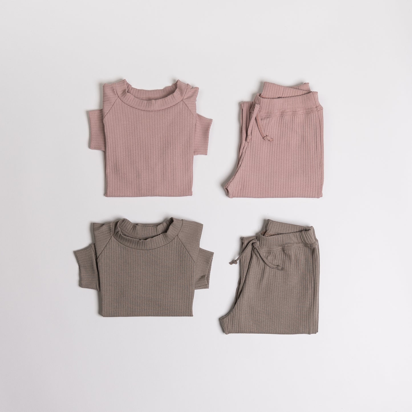 Majčka z Dolgimi Rokavi - Waffle Bombaž - Brina