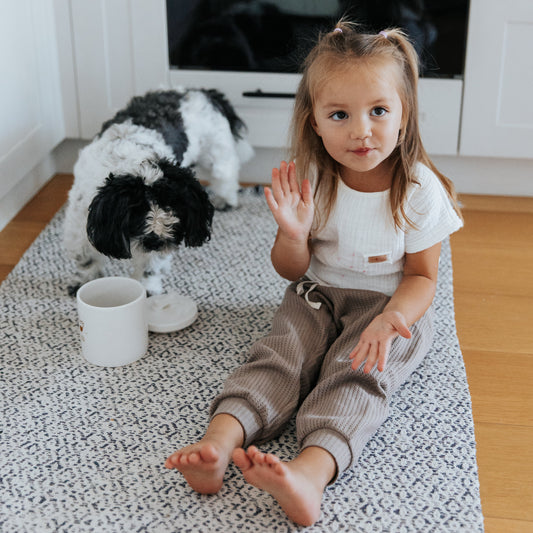 Trenirka hlače za Dojenčke  – Iz Waffle Bombaža